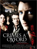 Affiche Crimes à Oxford